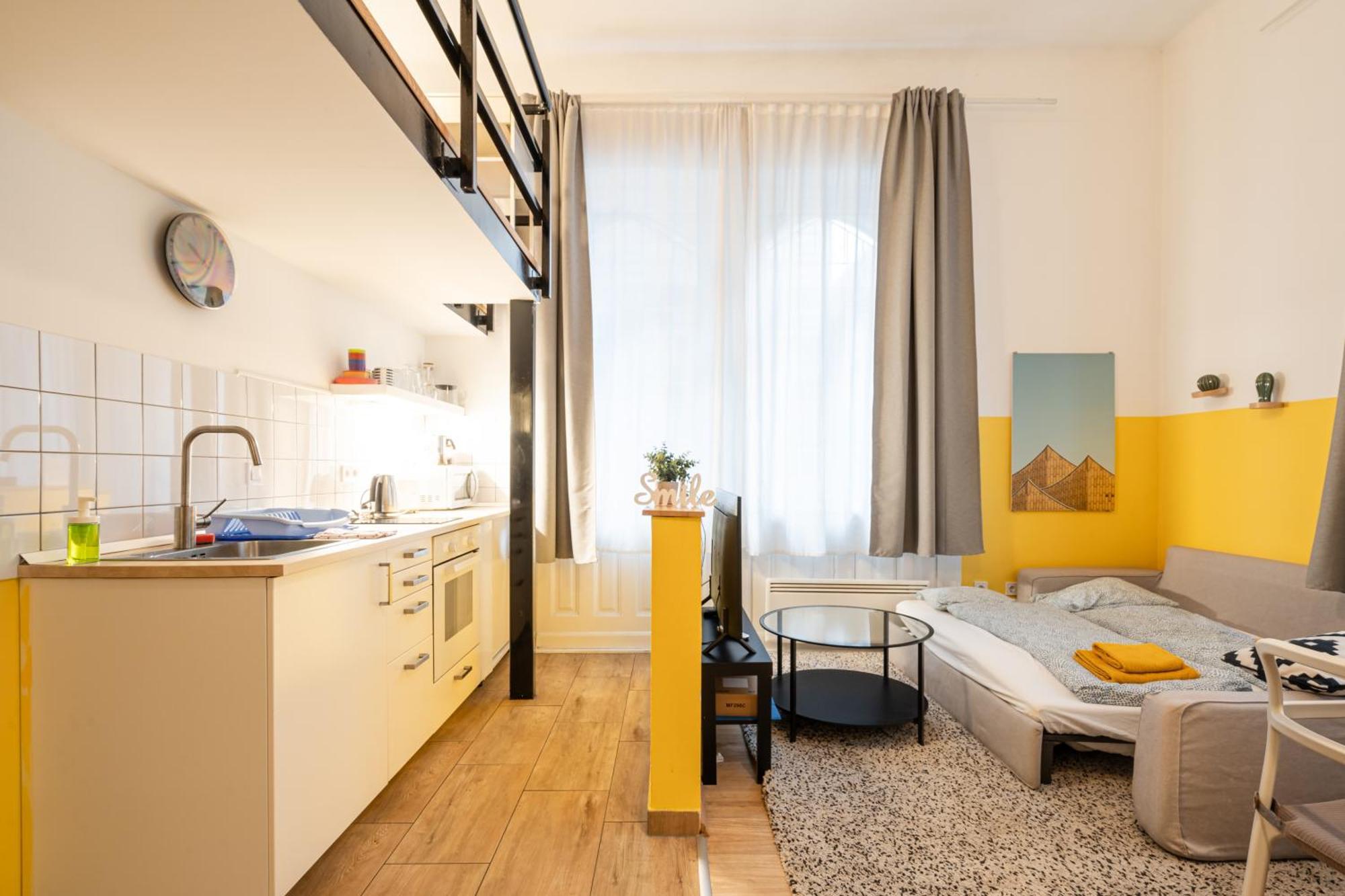 Charming Studio In The Heart Of The Jewish Quarter W41 Yellow Budapeste Exterior foto